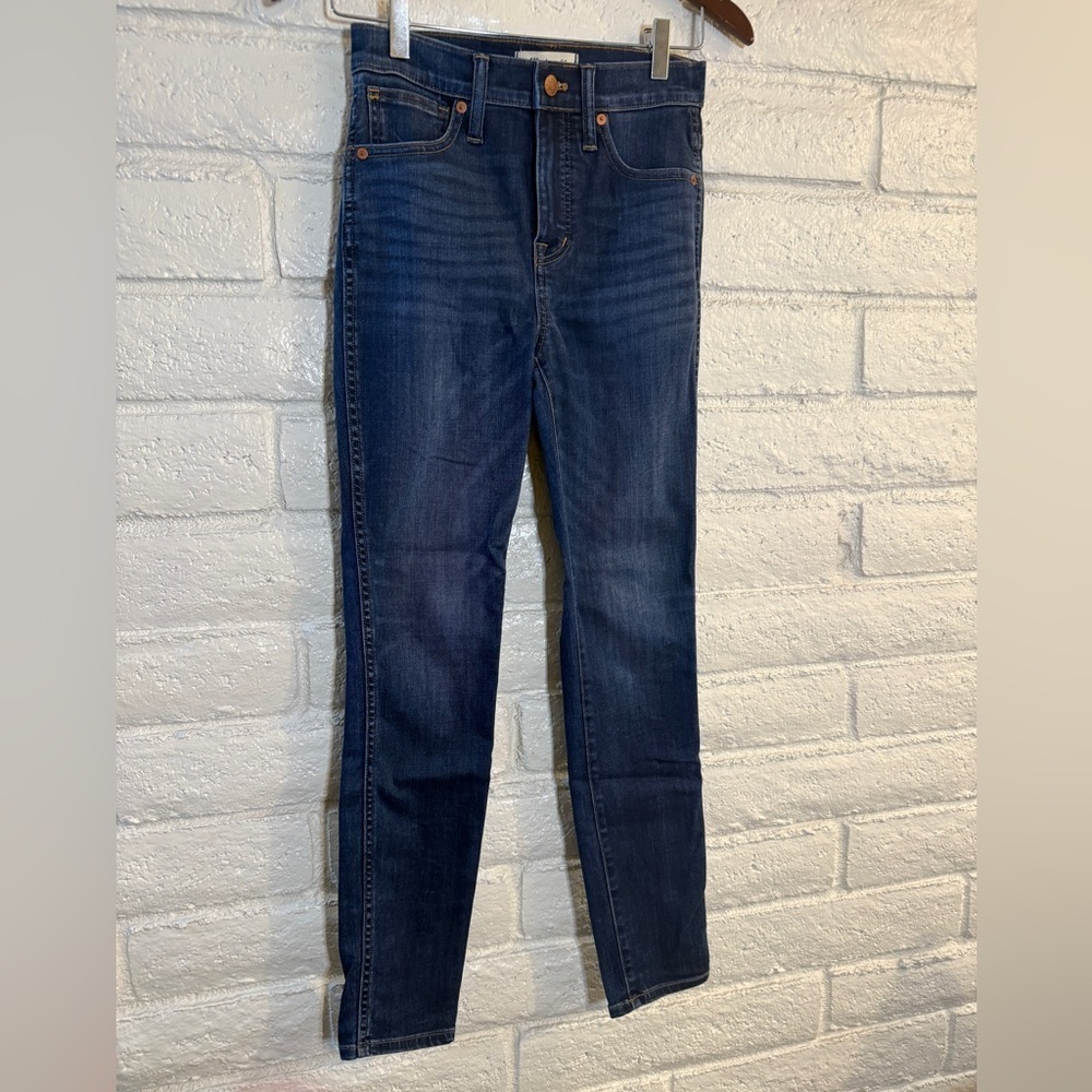Madewell 10” High Rise Skinny Jeans| Medium Wash